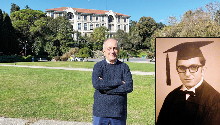 Emeritus Profesör Skarlatos tam 63 yıldır Boğaziçi’nde