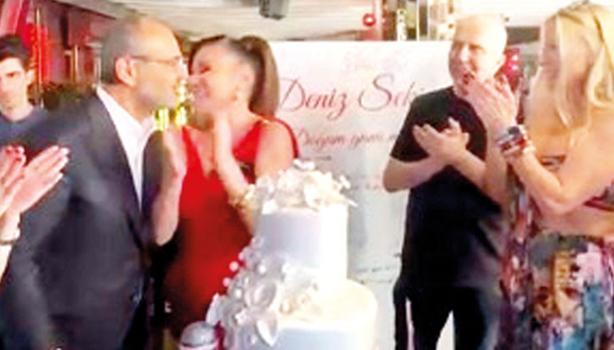 Deniz Seki doğum gününü gizemli sevgilisiyle kutladı