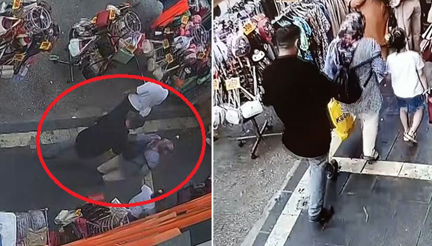 Sırt çantasından 700 bin TL’lik ziynet eşyası çaldı; hırsızlık kamerada