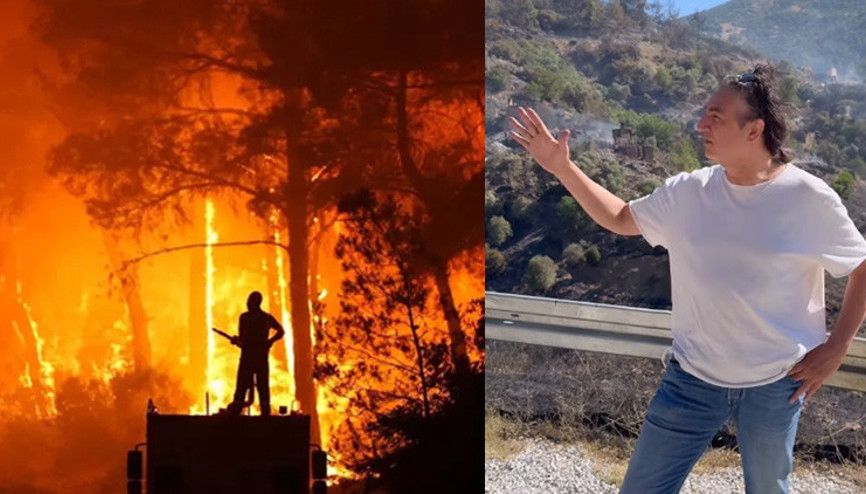 Arazi aracımla gerekirse su, hasta taşırım Çelik yangın bölgesinde Arazi aracımla gerekirse su, hasta taşırım Çelik yangın bölgesinde