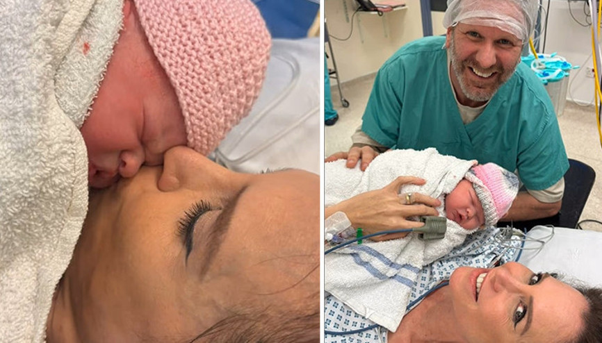 10 yıl anne olabilmek için uğraşmıştı… Ünlü sunucu 52 yaşında dördüncü çocuğunu doğurdu