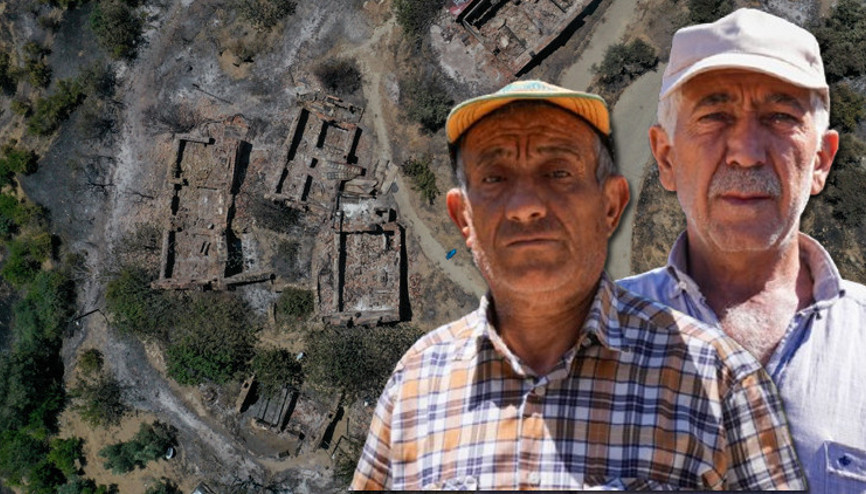 İzmir Ödemişteki yangın hayalet köye dönüştürdü Üzerimizdeki elbiselerle kaldık, tam bir kaostu