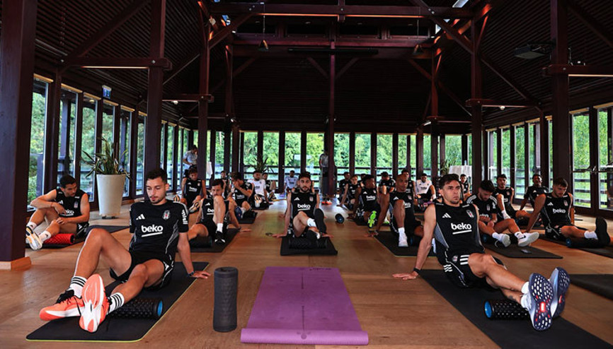 Beşiktaşta yeni sezon hazırlıkları sürüyor