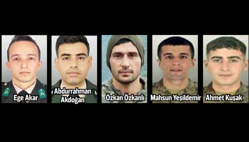 Pençe-Kilit’ten acı haber... Metan gazından 5 asker şehit