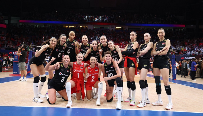 A Milli Kadın Voleybol Takımının FIVB Milletler Ligi 3. hafta kadrosu açıklandı