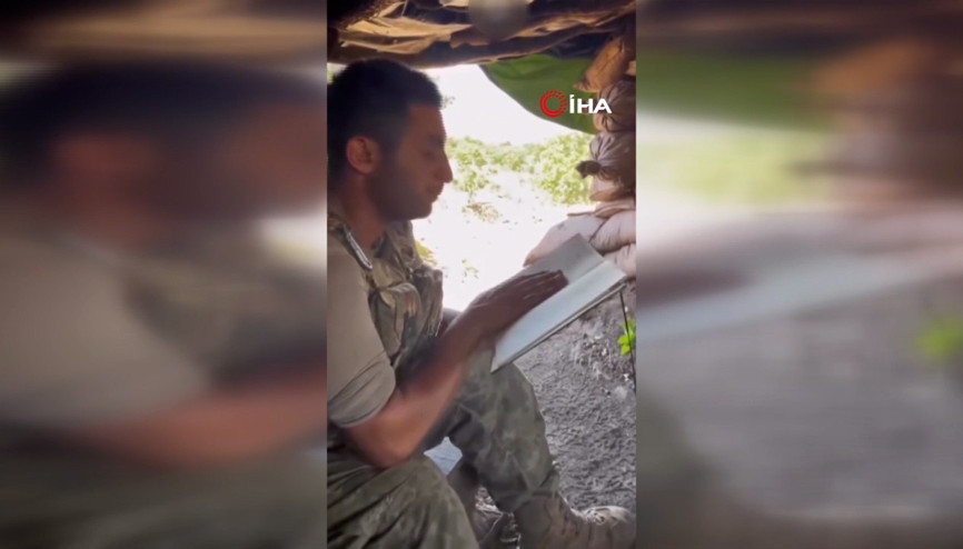 Bitlisli şehit Piyade Sözleşmeli Er Celalettin Uyanık’ın “Şehit Olursam Paylaş” dediği görüntüleri yürek dağladı