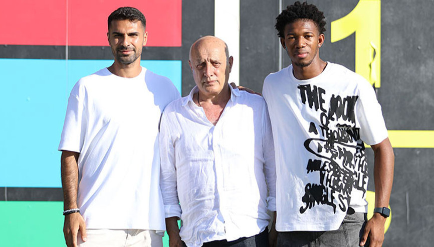 Zeki Çelik ve Diarradan İstanbulspora ziyaret