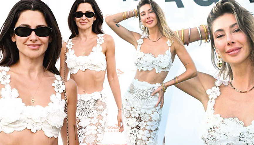 Şeyma Subaşı ve Nesrin Cavadzade pişti oldu