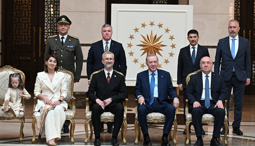 Cumhurbaşkanı Erdoğan, 4 ülkenin büyükelçisini kabul etti