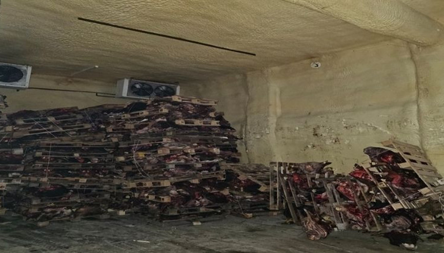 Mide bulandıran görüntü Piyasaya sürülmek üzere çürümüş hayvan kafaları bulundu