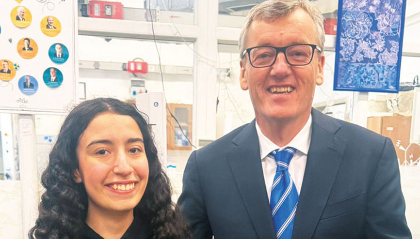 Nobel ödüllü profesör Princeton’a davet etti... Liseli Bengisu’ya Asya’dan kimya altın madalyası Nobel ödüllü profesör Princeton’a davet etti... Liseli Bengisu’ya Asya’dan kimya altın madalyası