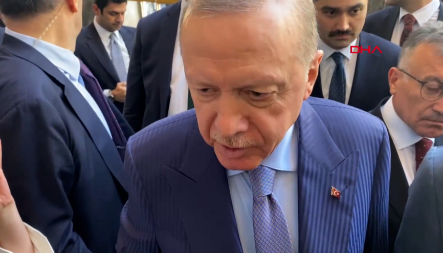 Cumhurbaşkanı Erdoğan, Grup Toplantısı sonrasında soruları yanıtladı
