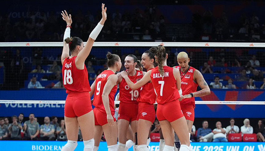 Hollanda 0-3 Türkiye (2025 VNL 3. Hafta Milletler Ligi)