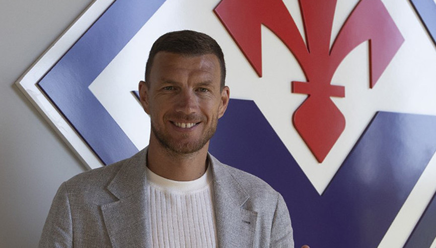 Edin Dzeko resmen Fiorentinada