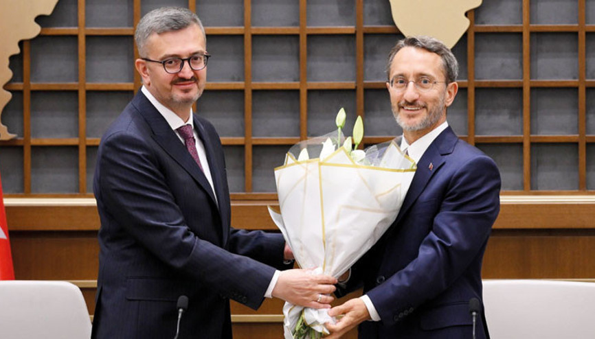 İletişim Başkanlığı’nda devir teslim