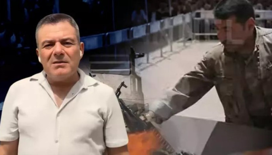 PKK silahlarını kazana koyup yaktı Tören alanındaki çarpıcı ayrıntıları Nihat Uludağ anlattı