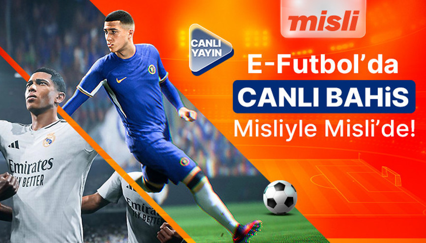 Bahiste Yepyeni Bir Heyecan: E-Futbol Canlı Yayınlarla Misli’de
