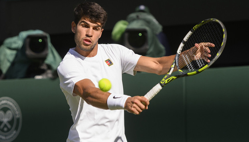 Carlos Alcaraz, Wimbledonda üst üste 3. kez finalde