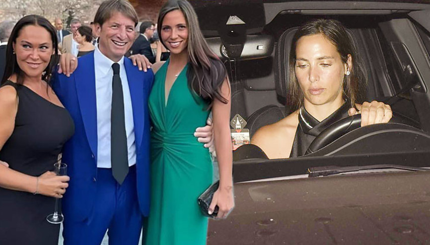 Zehra Çilingiroğlu 15 milyonluk otomobili ile gecelerde