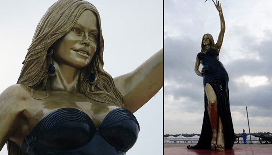 Ünlü oyuncunun heykelini diktiler: Doğduğun şehir ayaklarına serildi