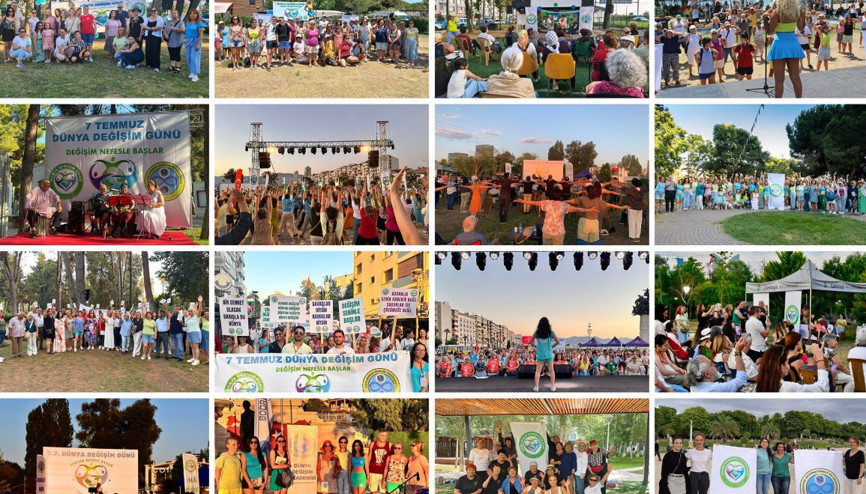7 Temmuz Dünya Değişim Günü Türkiye’de ve dünyada kutlandı 7 Temmuz Dünya Değişim Günü Türkiye’de ve dünyada kutlandı