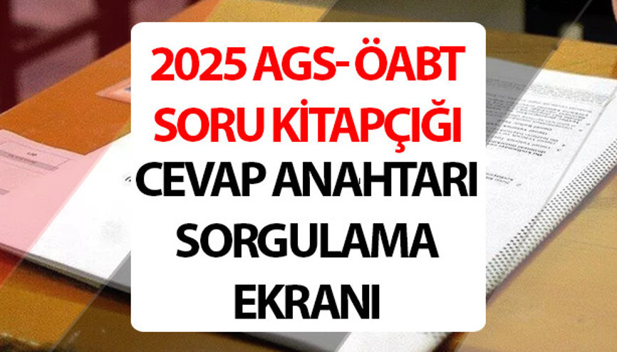 AGS /ÖABT SORULARI VE CEVAP ANAHTARI 2025 || MEB AGS - ÖABT soruları ve cevapları yayımlandı mı, nasıl öğrenilir AGS ÖABT soru kitapçığı ve cevap anahtarı sorgulama ekranı AGS /ÖABT SORULARI VE CEVAP ANAHTARI 2025 || MEB AGS - ÖABT soruları ve cevapları yayımlandı mı, nasıl öğrenilir AGS ÖABT soru kitapçığı ve cevap anahtarı sorgulama ekranı