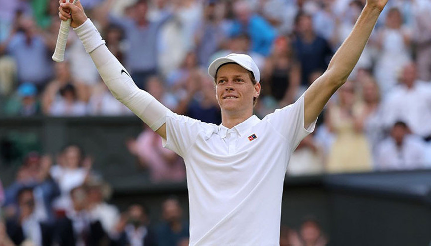Wimbledon tek erkeklerde şampiyon Jannik Sinner