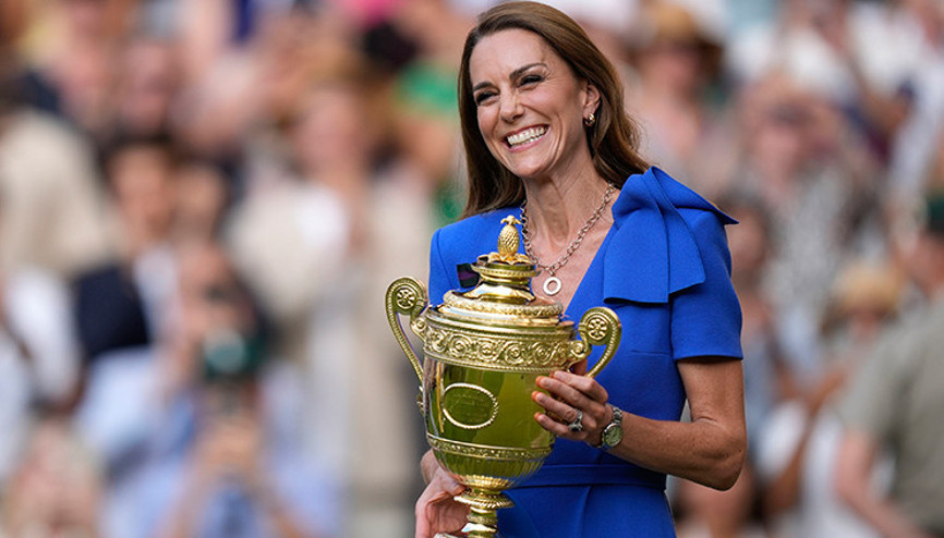 Kraliyetin Wimbledon çıkarması