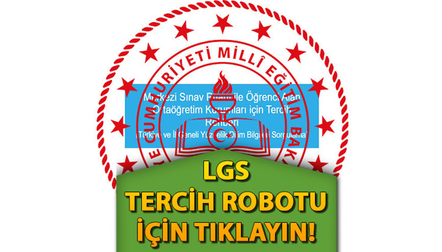 LGS TERCİH ROBOTU 2025 VE LGS TERCİH KILAVUZU İÇİN TIKLAYIN🔴 Meb.gov.tr ile LGS tercih robotu 2025 ekranı açıldı LGS - Lise tercih robotu e-Okul sorgulama nasıl yapılır LGS TERCİH ROBOTU 2025 VE LGS TERCİH KILAVUZU İÇİN TIKLAYIN🔴 Meb.gov.tr ile LGS tercih robotu 2025 ekranı açıldı LGS - Lise tercih robotu e-Okul sorgulama nasıl yapılır