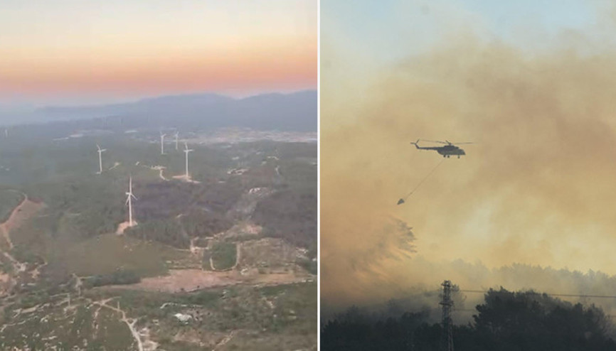 Urladaki orman yangını kontrol altına alındı