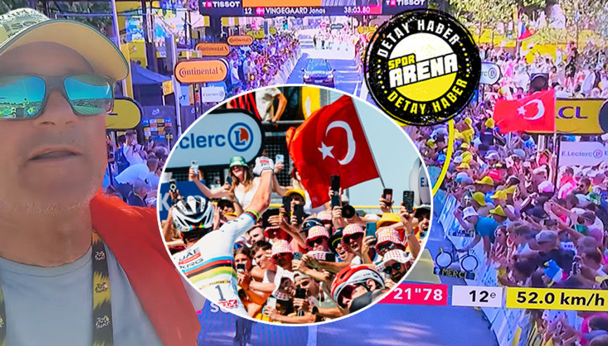 Tour de Francetaki Türk bayraklı kişinin kim olduğu ortaya çıktı Sosyal medyada merak konusu olmuştu