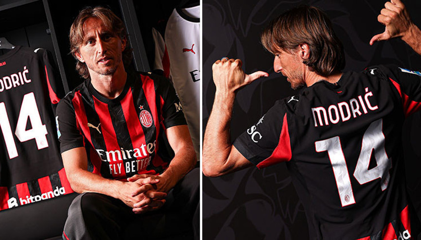 Luka Modricin yeni adresi Milan