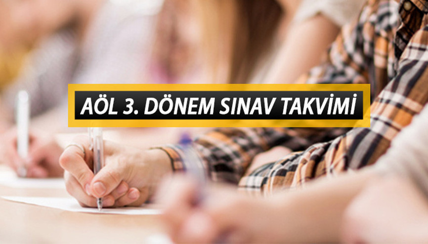 Açık Lise 3. dönem sınavları bu hafta mı, ne zaman, hangi gün yapılacak AÖL oturumları saat kaçta başlayacak MEB AÖL sınavı oturum günü ve tarihi 2025