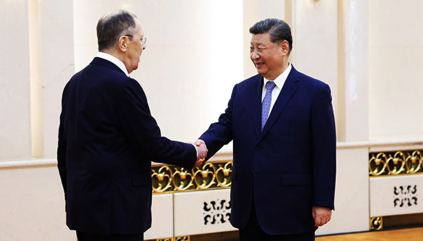 Rusya, Çin ve İran arasında üst düzey diplomatik temas: Çin lideri Şi, Rusya Dışişleri Bakanı Lavrovu kabul etti