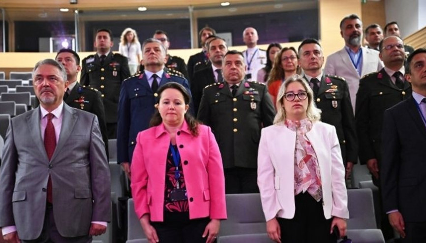 NATO Karargahında 15 Temmuz şehitleri için anma töreni düzenledi