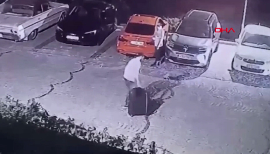 Ayşe Tokyaz cinayetinde cesedin taşındığı anların görüntüsü ortaya çıktı