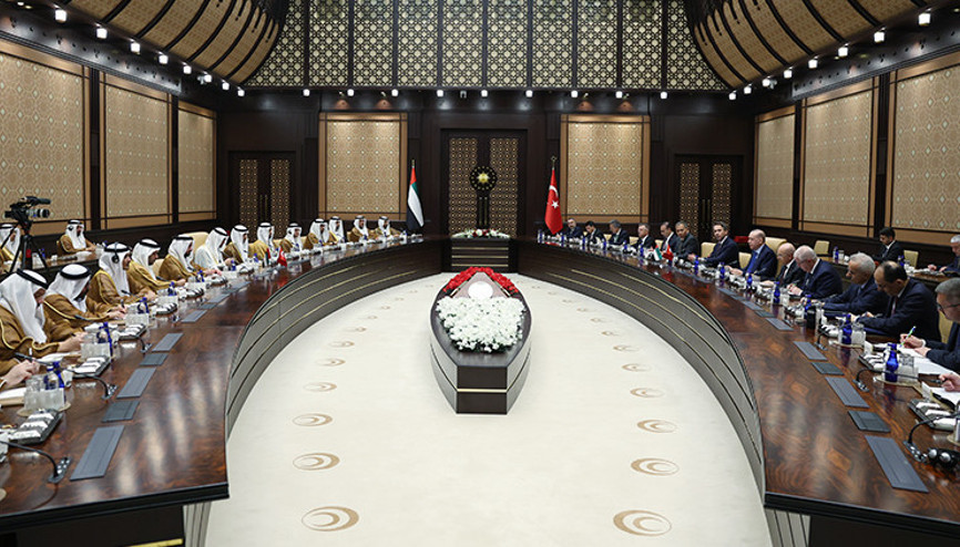 Türkiye ile BAE arasında 7 ortak anlaşma imzalandı Türkiye ile BAE arasında 7 ortak anlaşma imzalandı