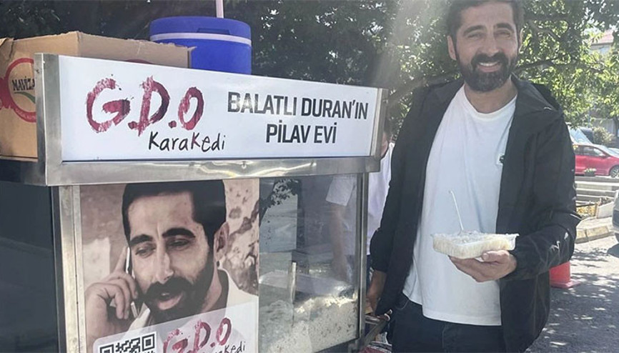 Volkan Başaran oyunculuğu bırakıp pilavcı oldu