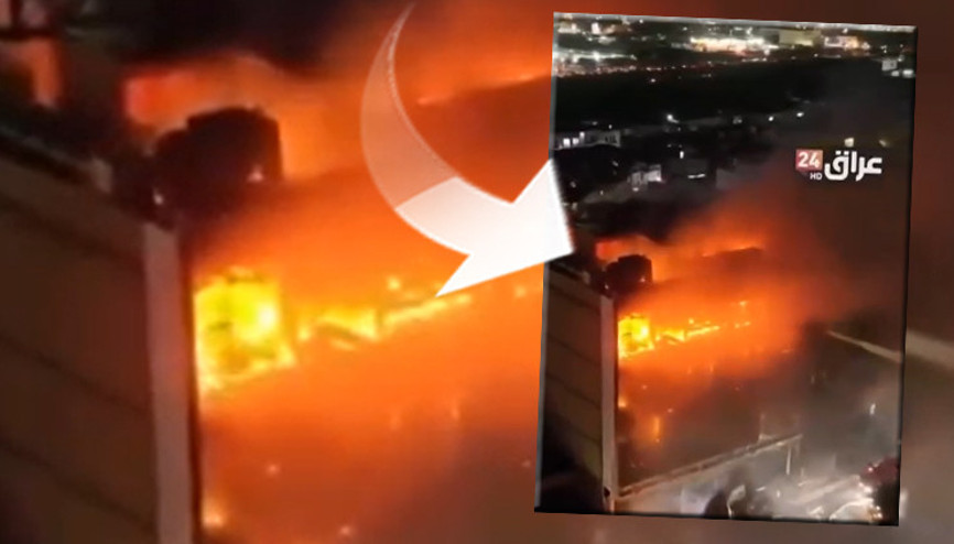 Irakta AVM yangını: En az 61 kişi hayatını kaybetti