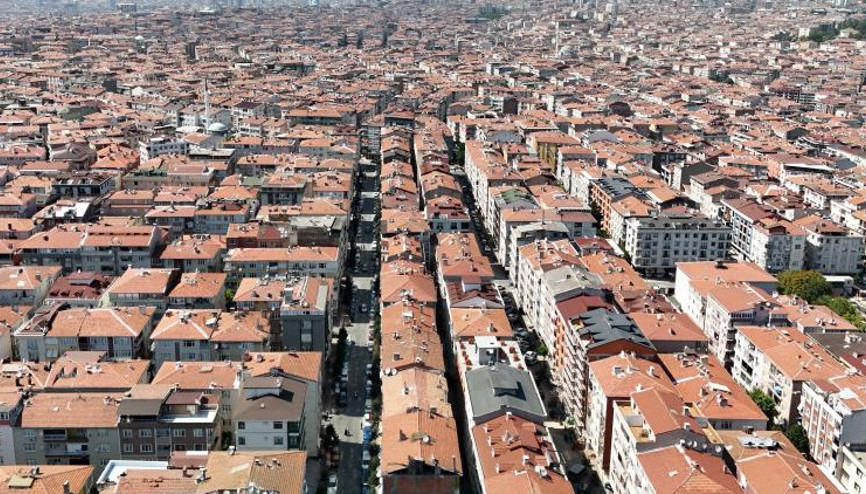 İstanbulda yeşil alanı en az olan ilçe belli oldu... Havadan kaydedilen görüntülerde dikkat çeken manzara
