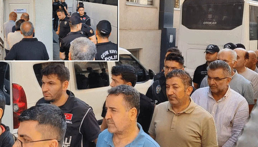HAKMAR ve TATBAKa operasyon... Zeki Dorukun da aralarında olduğu 22 şüpheli tutuklandı