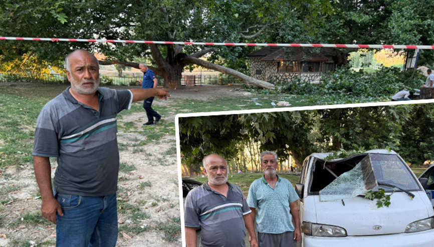 Konyada ağacın kırılan dalı, piknik yapanların üzerine düştü: 11 yaralı