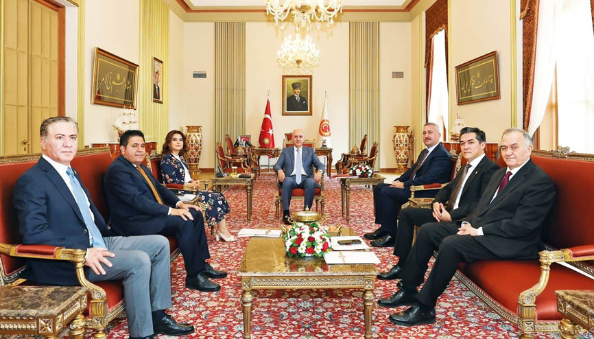 Meclis’te komisyon buluşması Meclis’te komisyon buluşması