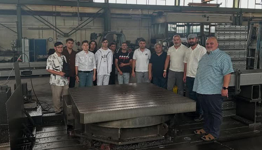 Kayserili stajyer öğrenciler Kölnde