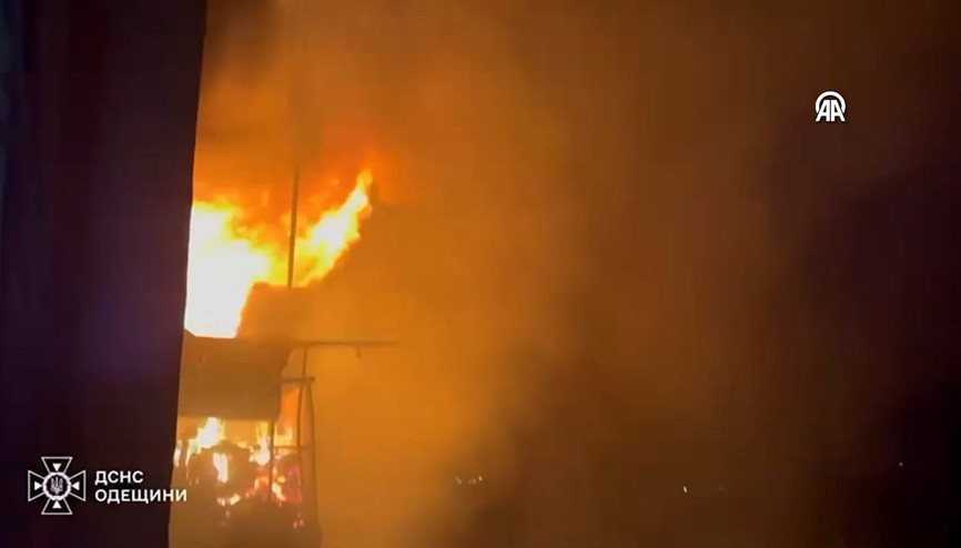 Rusyadan Ukraynaya 300’den fazla İHA ve 30’dan fazla füzeyle saldırı