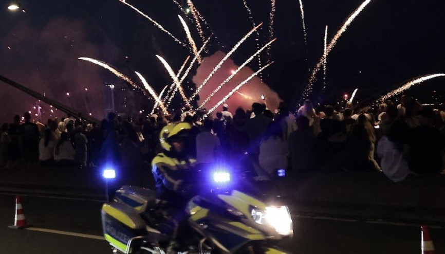 Düsseldorfda havai fişek faciası: 19 yaralı