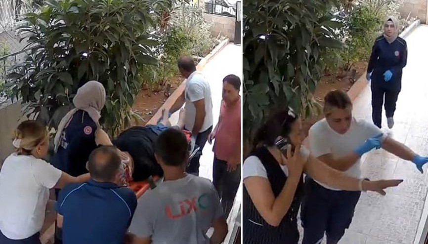 Kargo bırakmak için gelmişti... Hayat kurtardı