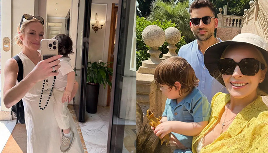 Bir zamanlar ona skandalların kahramanı ‘asi kız’ derlerdi... Annelik onu bambaşka bir insan yaptı: İyi ki doğdun gün ışığım