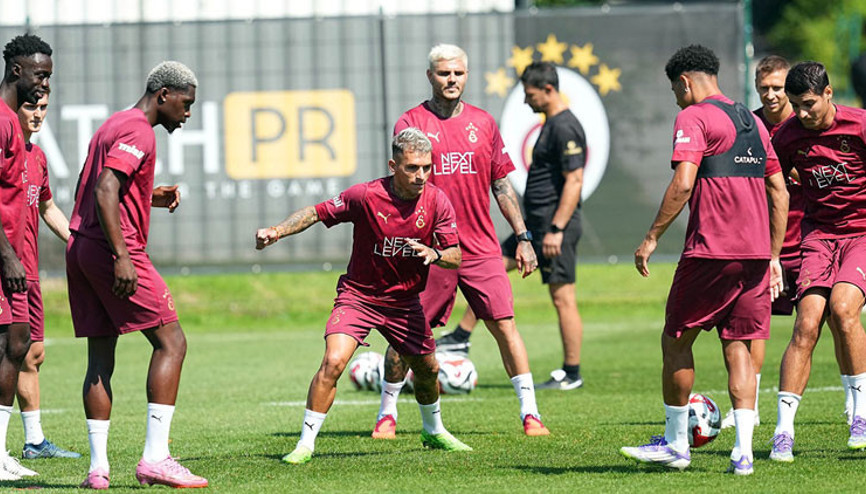 Galatasaray, yeni sezon hazırlıklarını sürdürdü