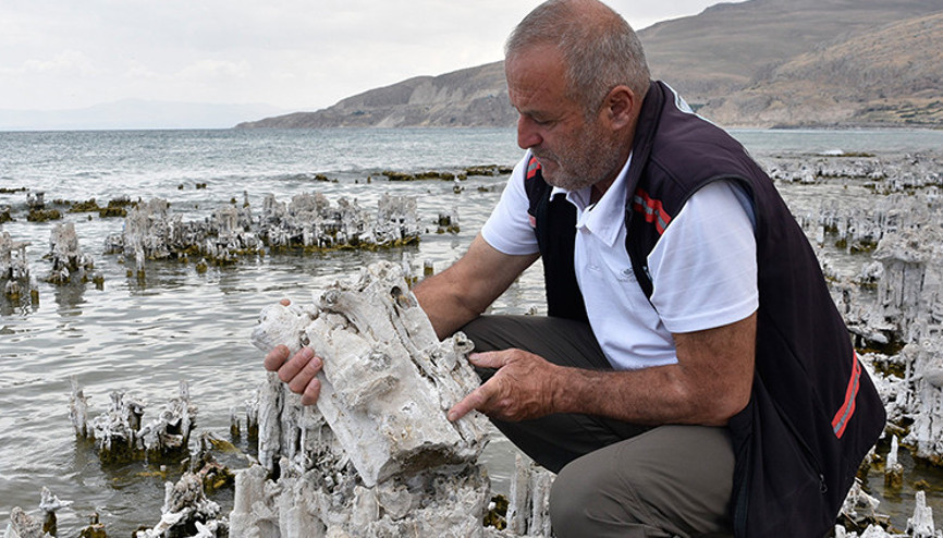 Van Gölünün derinliklerinde bulundu: Şu ana kadarki en büyüğü